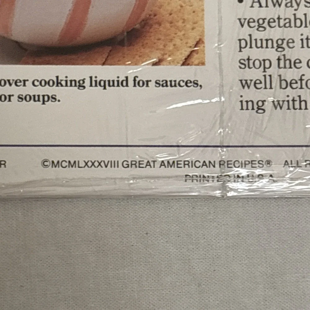 Vtg 1988 Great American Recipes Cards-Lot Of 28 Packs!